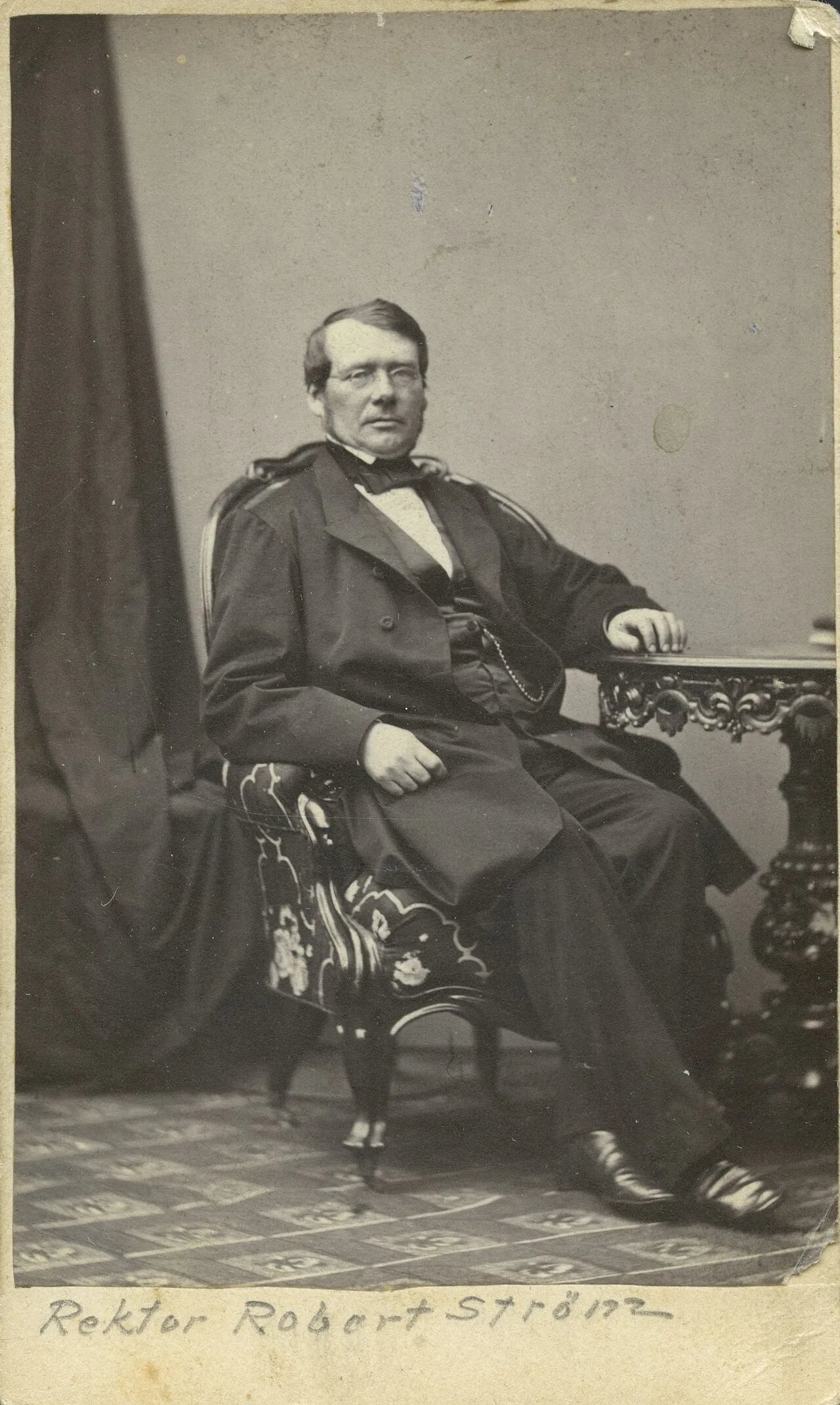 Porträt von Robert Ström (1817–1882) – Gedenkseite