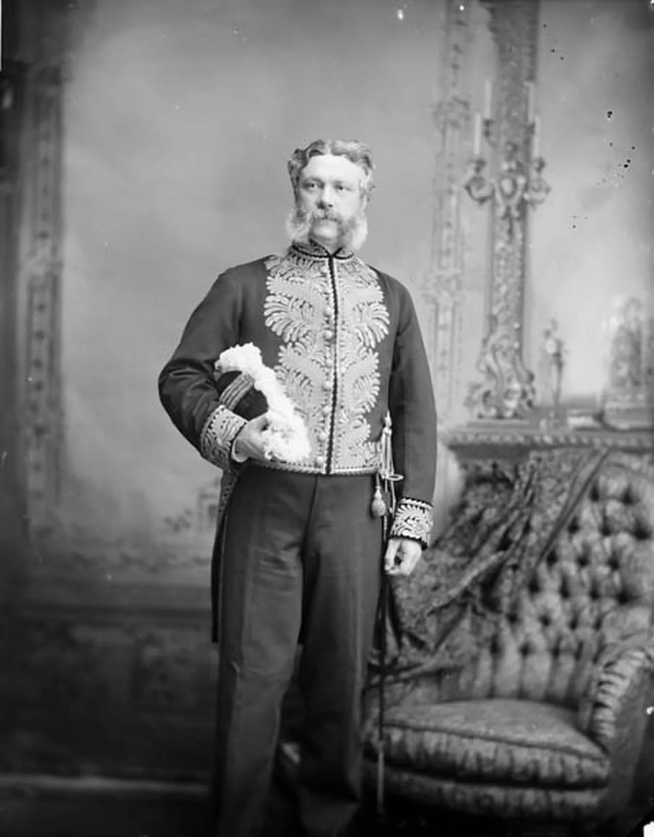 Portrait of Edgar Dewdney (1835–1916) – memorial page