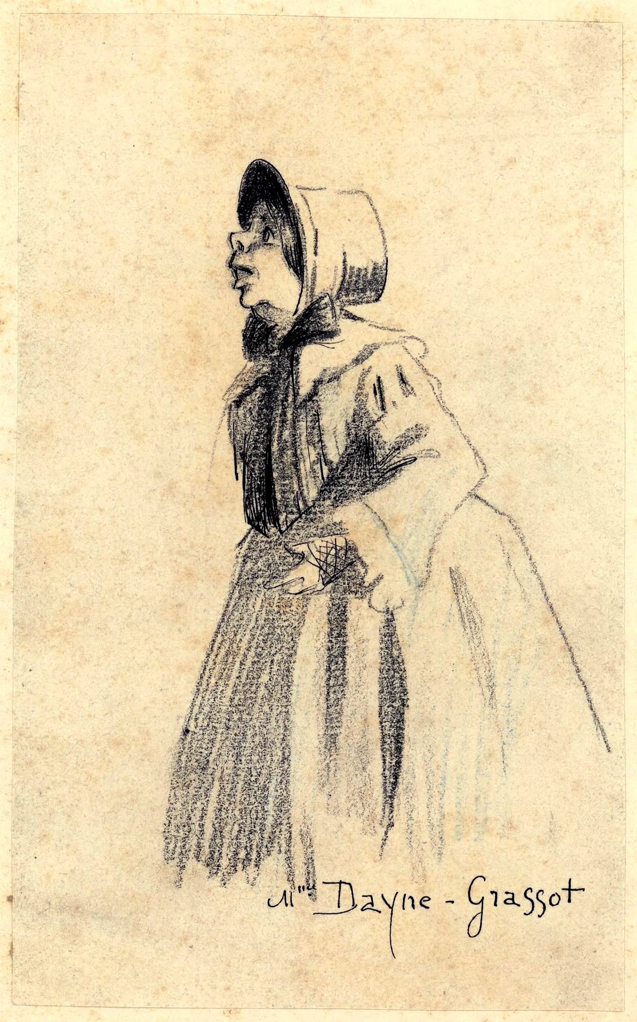 Portrait of Brigide Daynes-Grassot (1832–1926) – memorial page