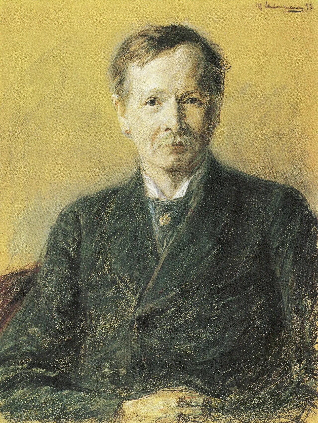 Portrait of Hans Grisebach (1848–1904) – memorial page