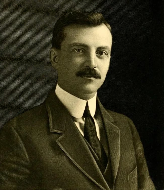 Portrait of William John Bahmer (1872–1953) – memorial page
