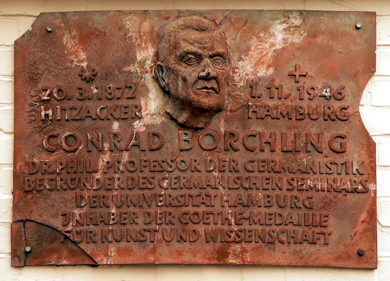 Portrait of Conrad Borchling (1872–1946) – memorial page