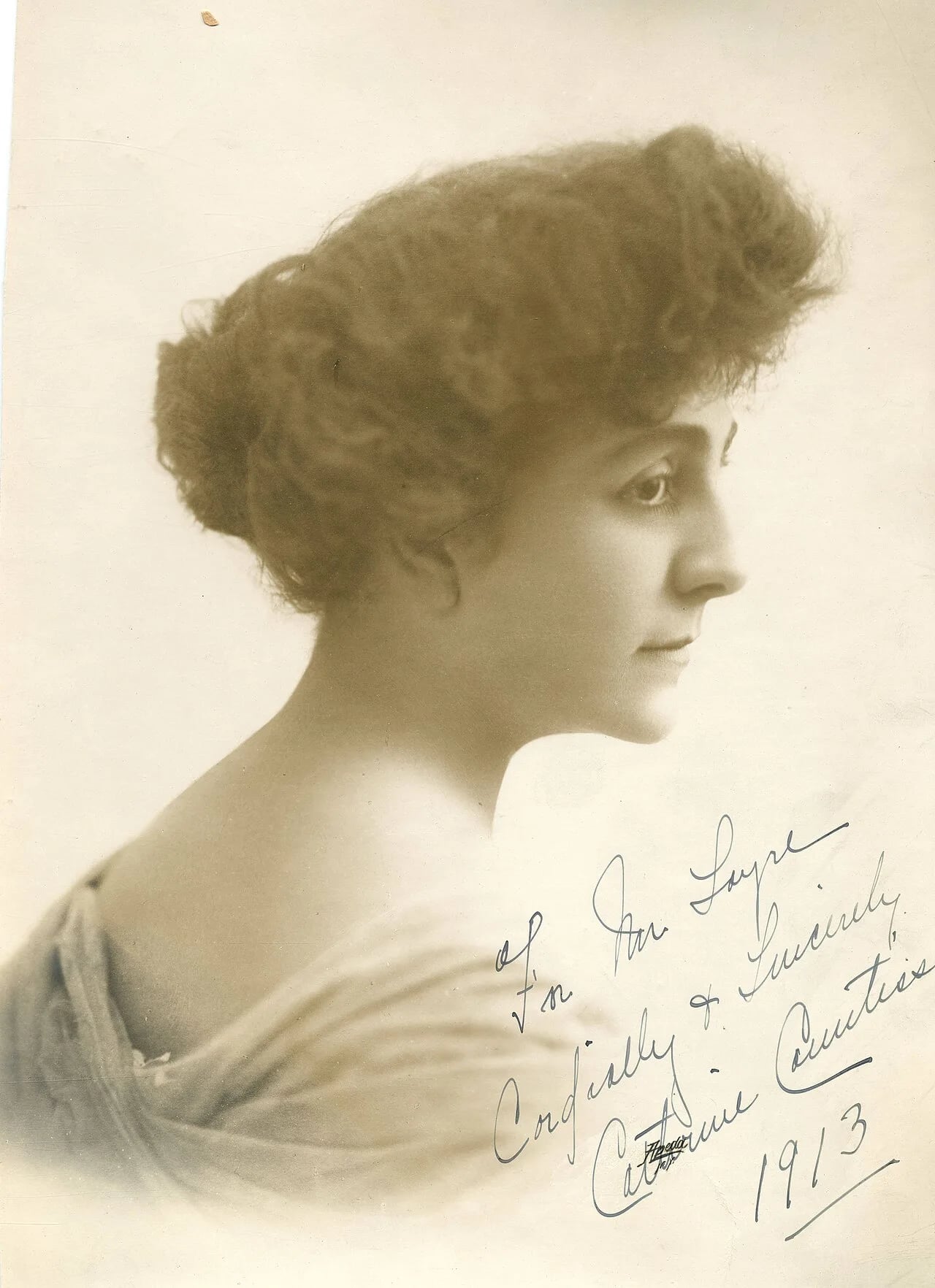 Porträt von Cathrine Countiss (1873–1955) – Gedenkseite