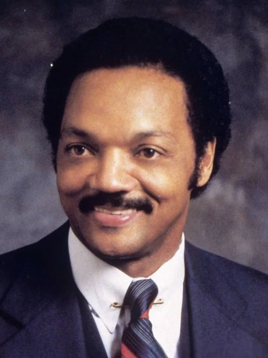 Jesse Jackson (geb. Jesse Louis Burns)