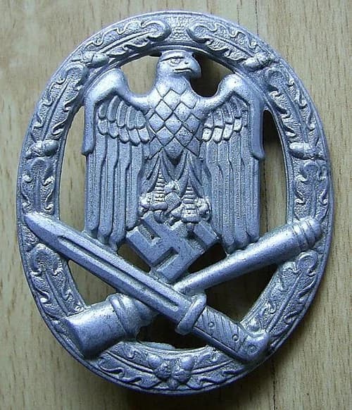 General Assault Badge 1st level (without numbers)