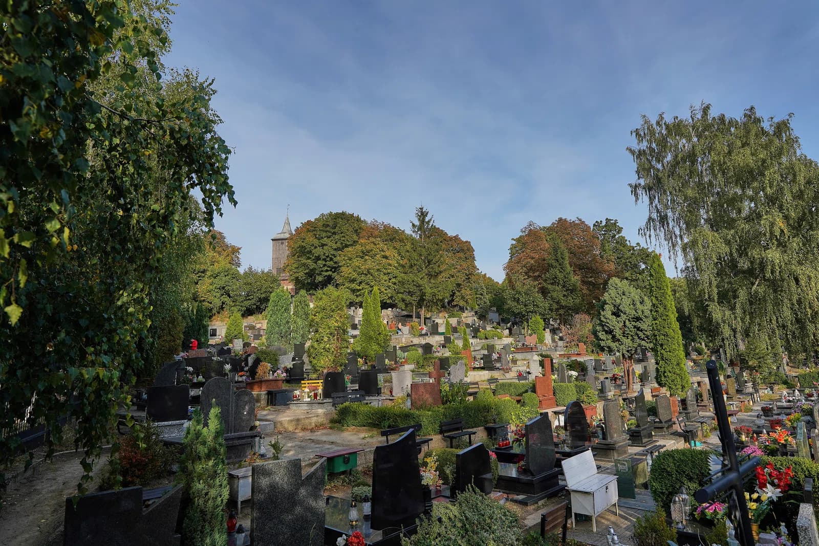 Parish cemetery in Gdynia Oksywie