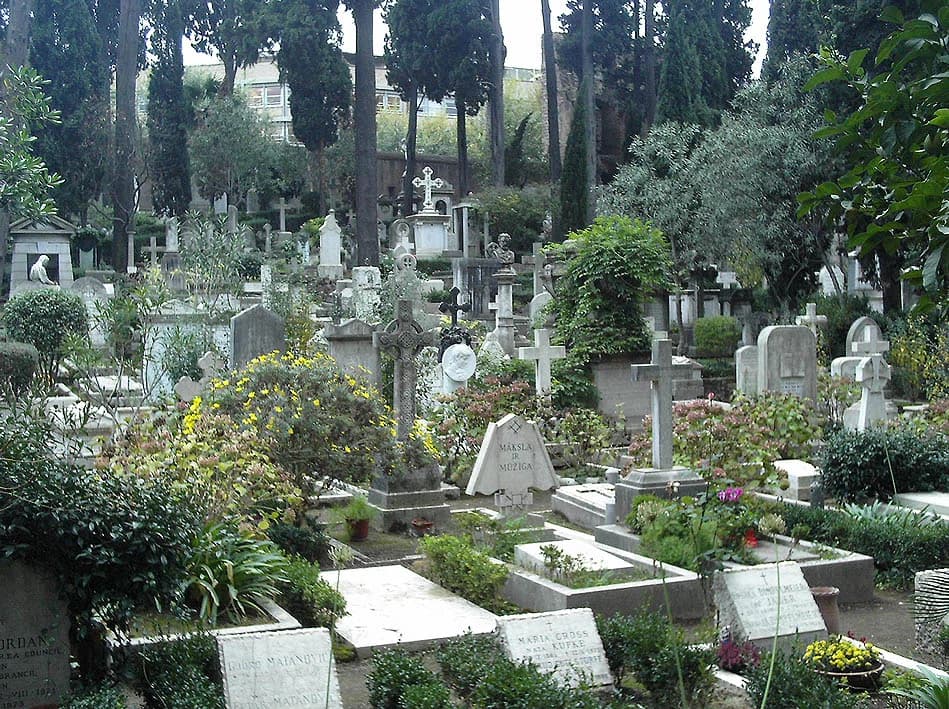 Protestantischer Friedhof in Rom