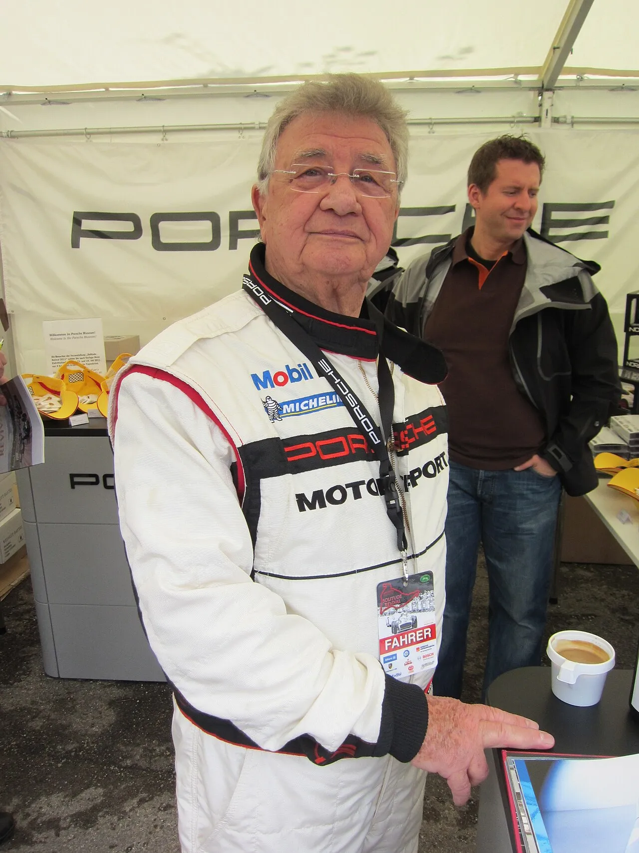 Hans Herrmann at the Solitude Revival in 2011