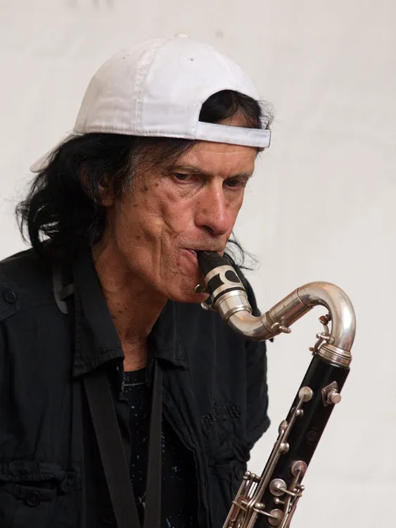 Gunter Hampel at the Offside Festival in Geldern in 2008