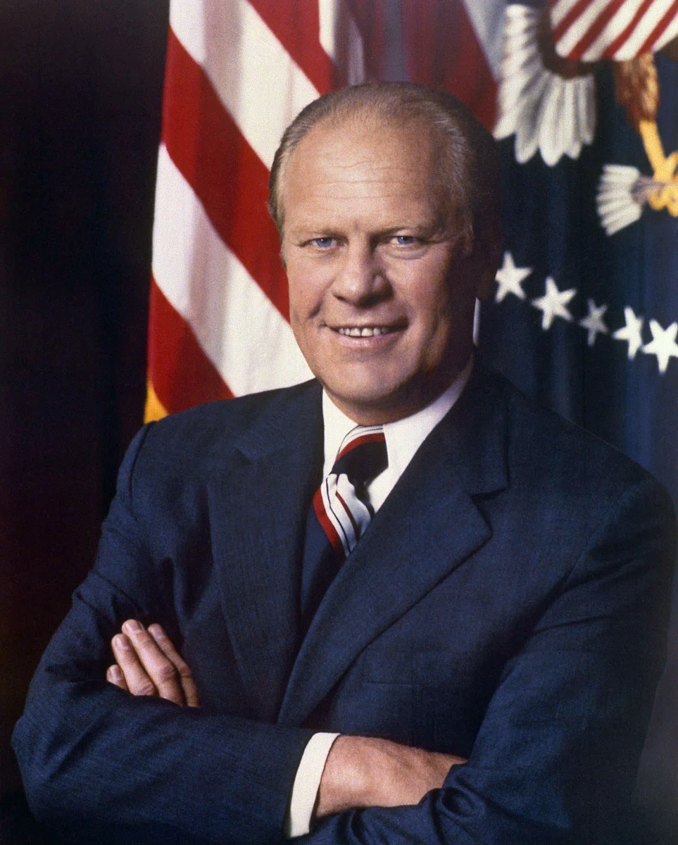 Offizielles Präsidentenporträt von Gerald Ford