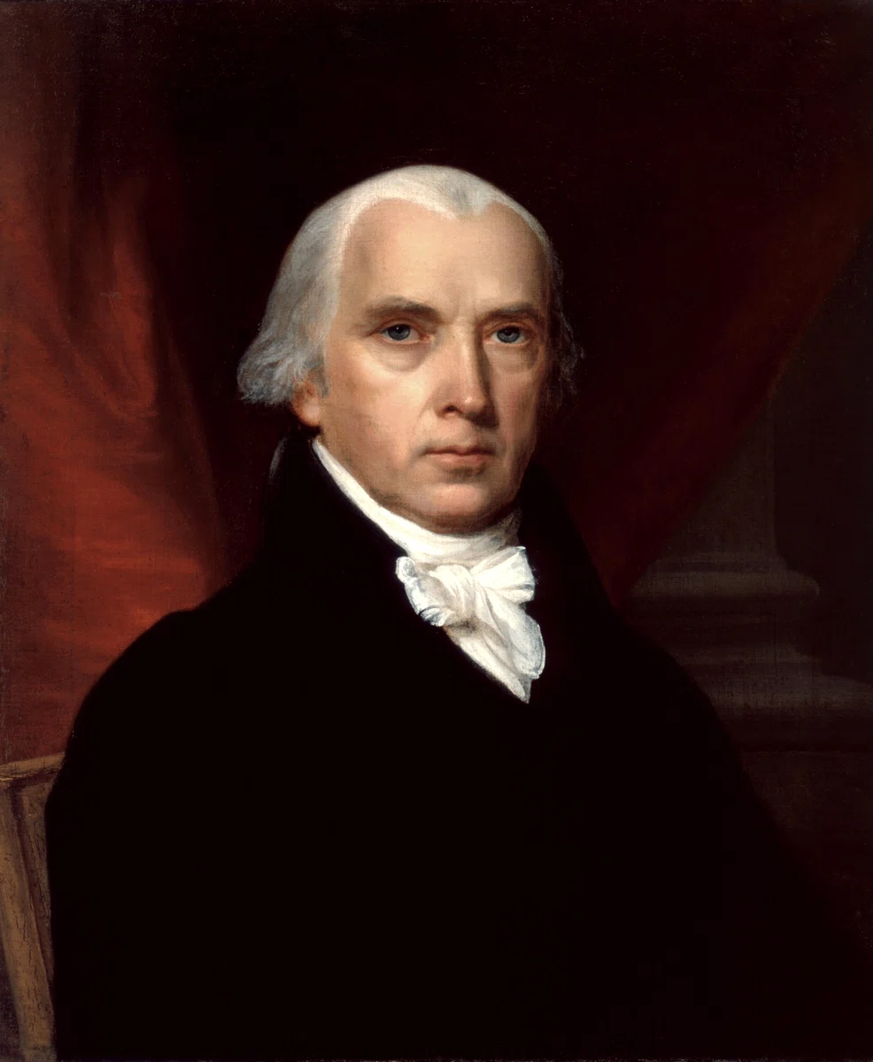 Porträt von James Madison von John Vanderlyn