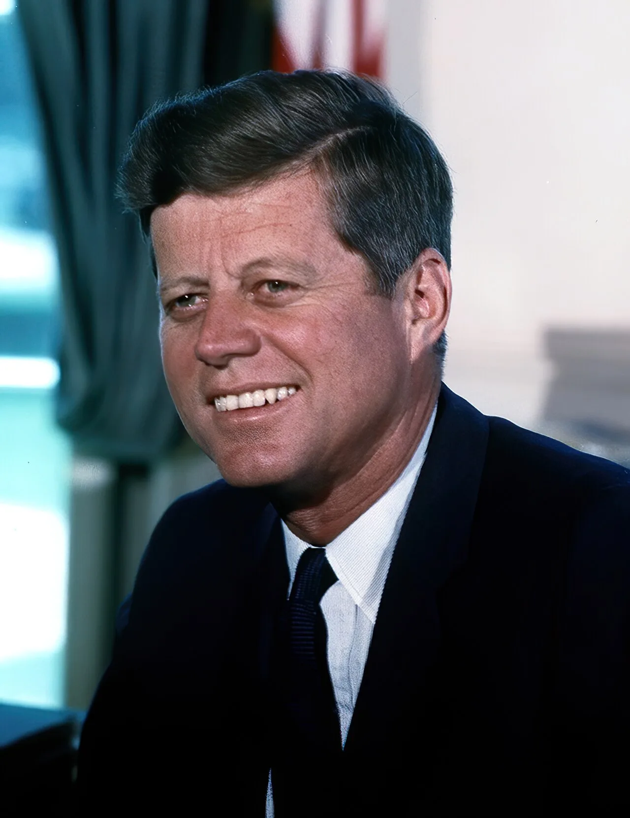John F. Kennedy in the Oval Office