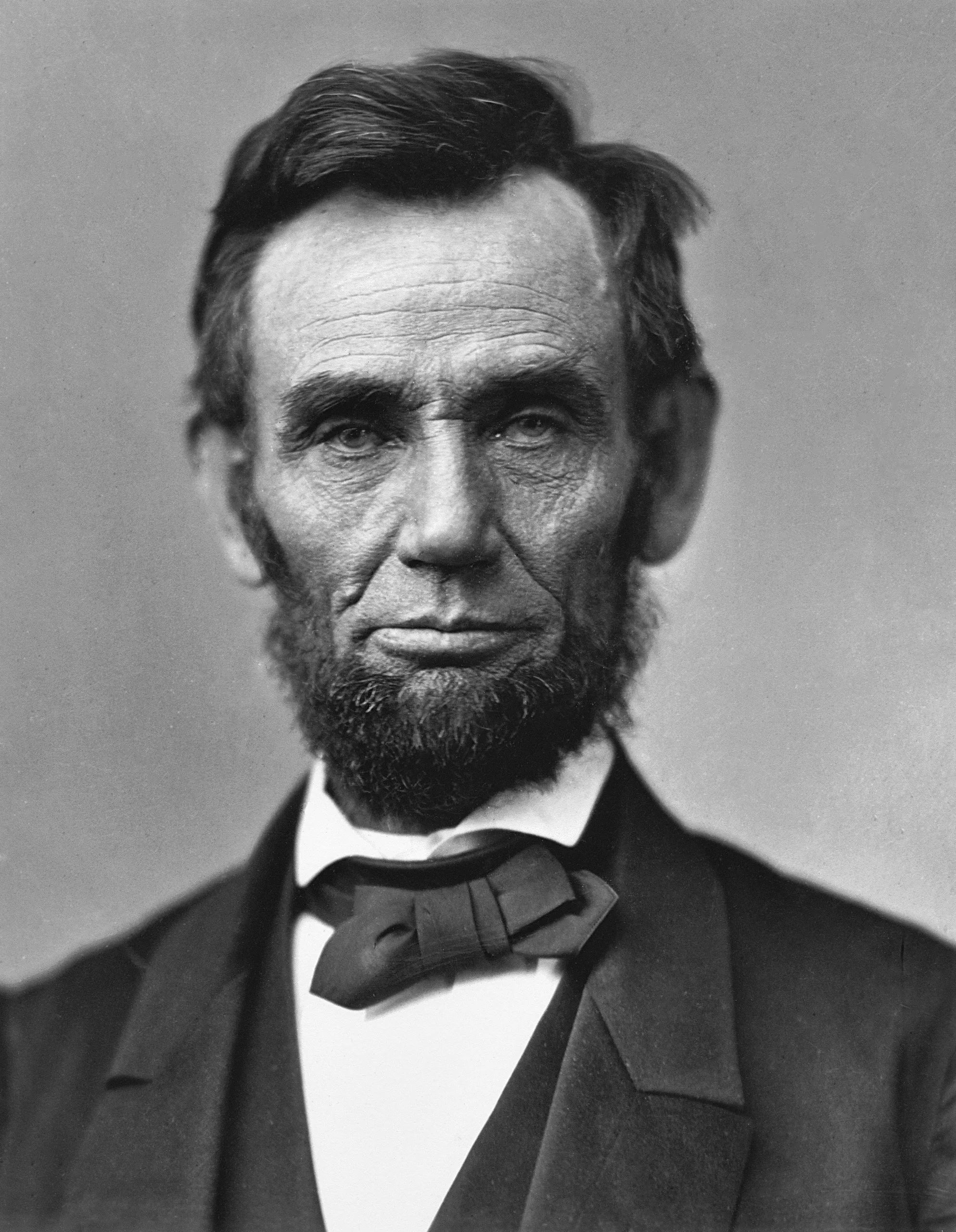 Abraham Lincoln, portrait by Alexander Gardner, November 1863
