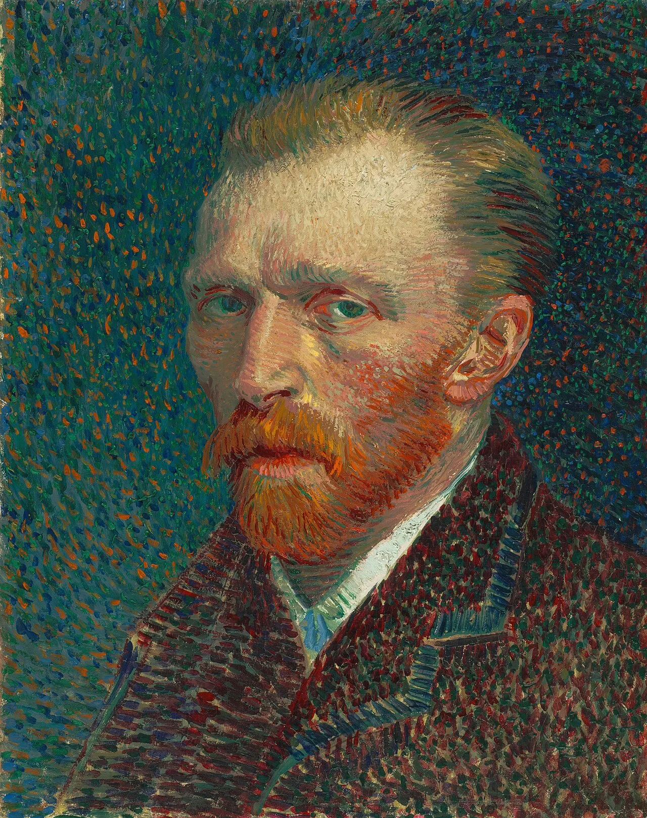 Vincent van Gogh, self-portrait, 1887