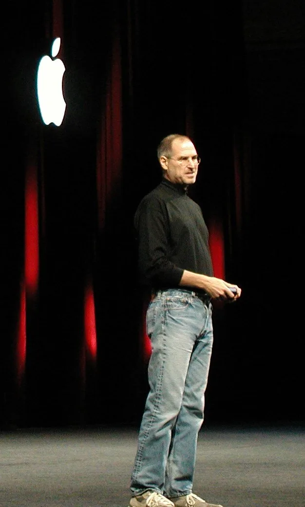 Steve Jobs at Macworld in San Francisco in 2005