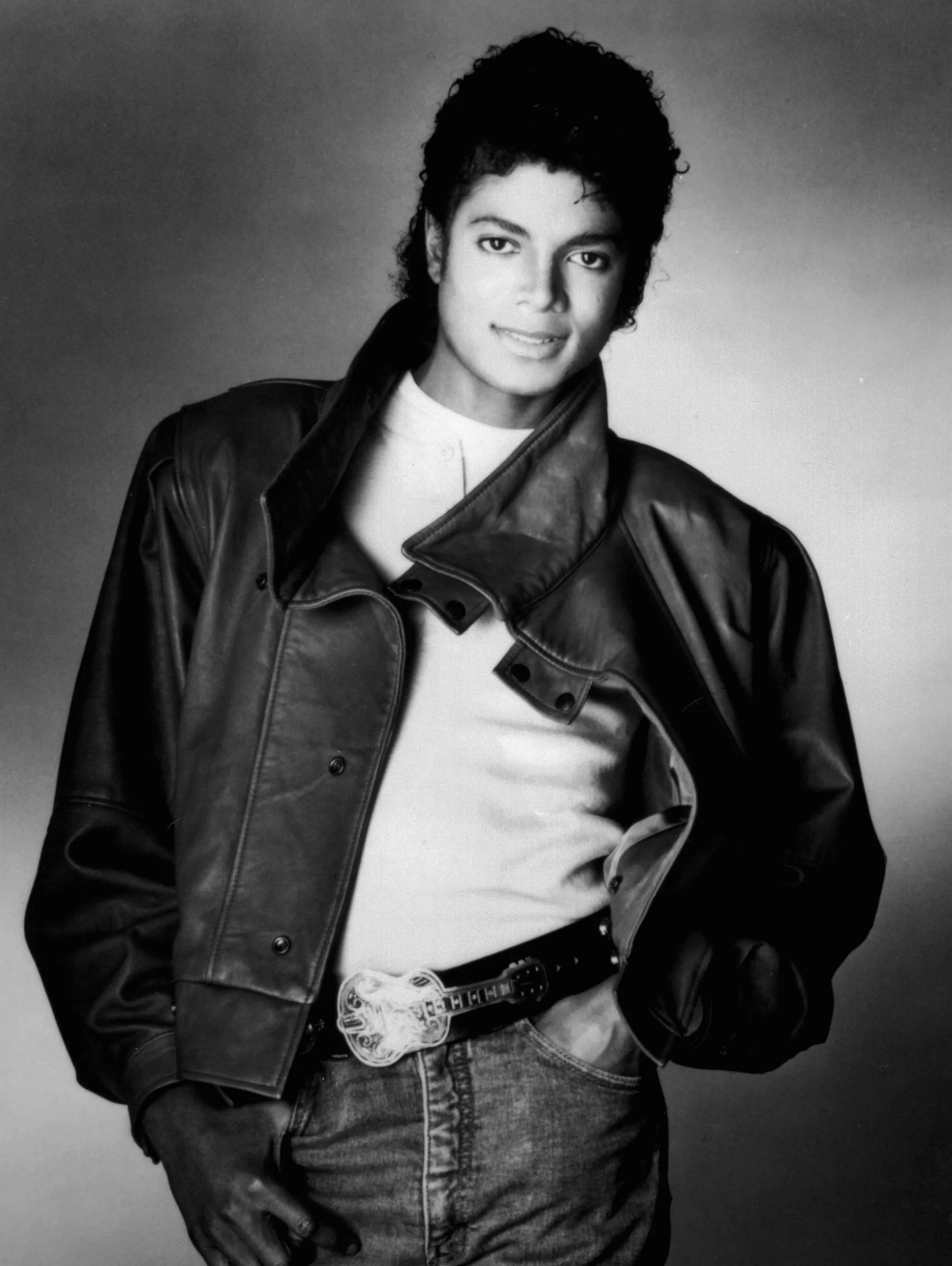 Michael Jackson in a 1983 press photograph