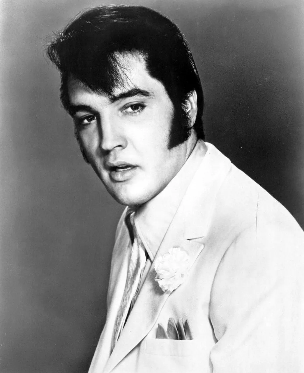Elvis Presley in einer Werbeaufnahme von 1968