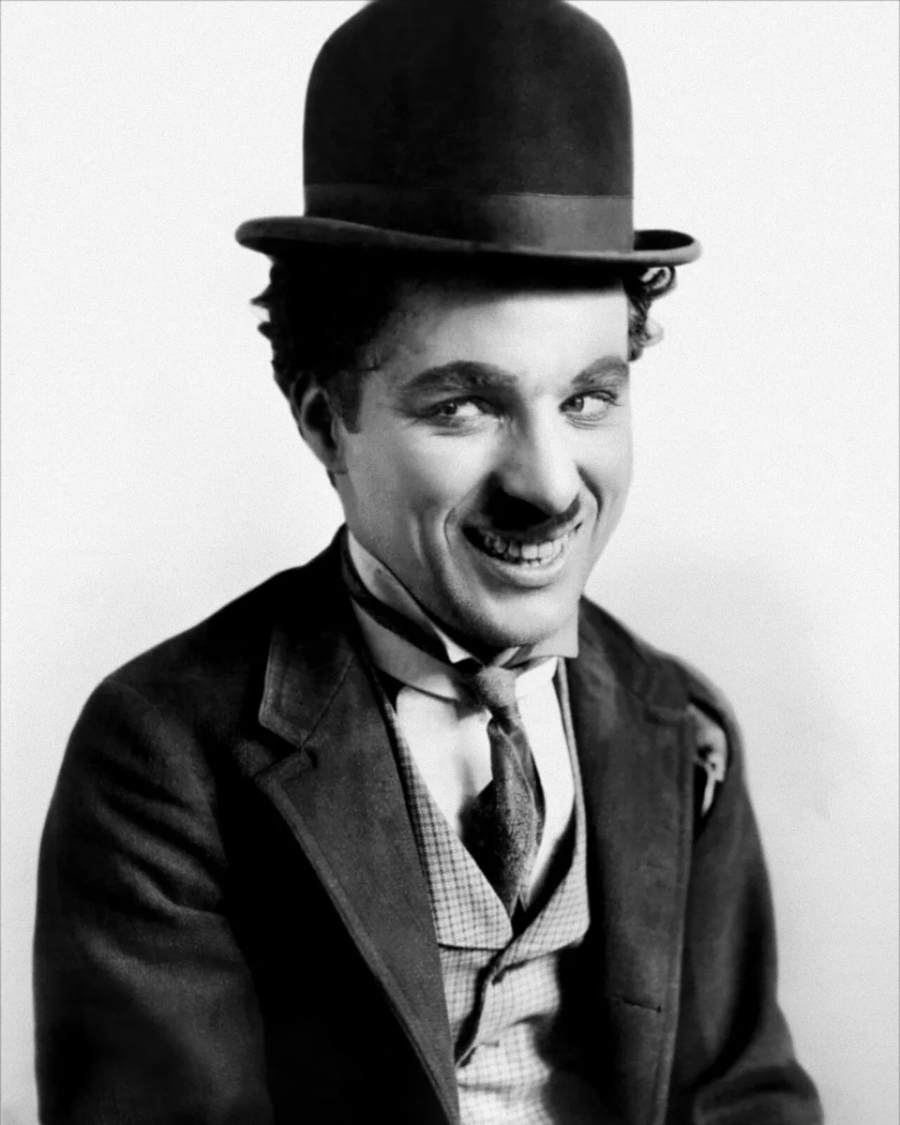 Charlie Chaplin als Tramp-Figur