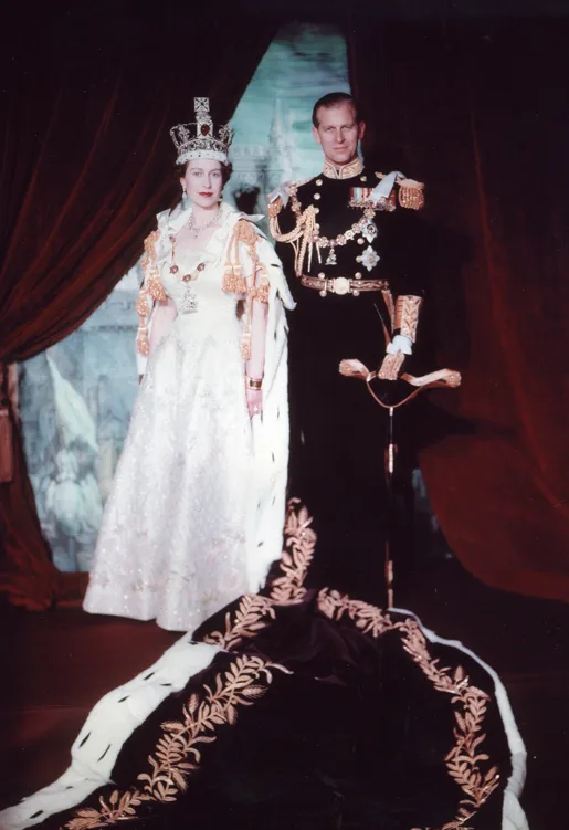 Queen Elizabeth II and Prince Philip, coronation portrait, 1953