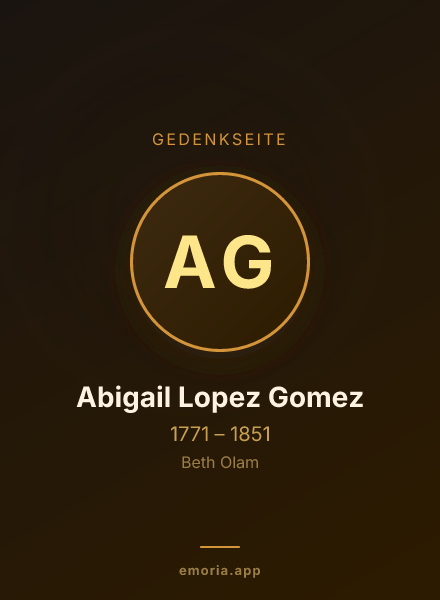 Gedenkportrait von Abigail Lopez Gomez