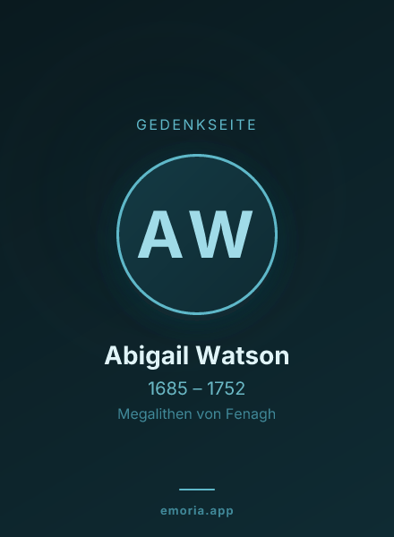 Gedenkportrait von Abigail Watson