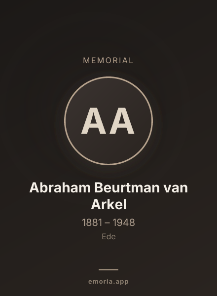 Memorial portrait of Abraham Beurtman van Arkel