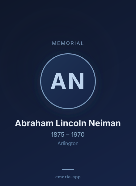 Memorial portrait of Abraham Lincoln Neiman