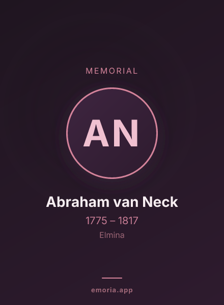 Memorial portrait of Abraham van Neck