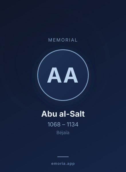 Memorial portrait of Abu al-Salt