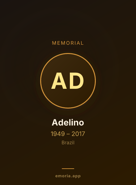 Memorial portrait of Adelino