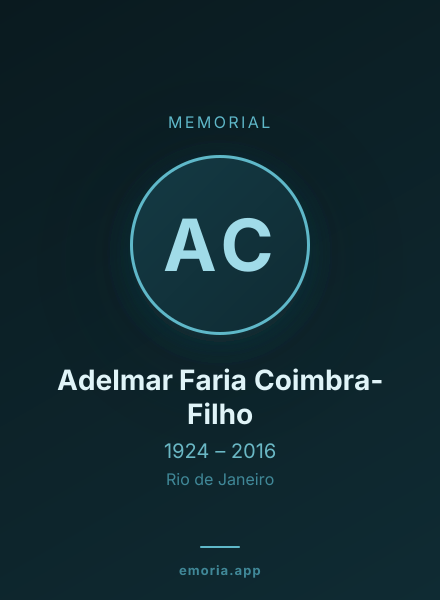Memorial portrait of Adelmar Faria Coimbra-Filho