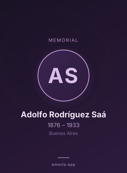 Memorial portrait of Adolfo Rodríguez Saá