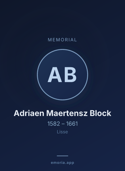 Memorial portrait of Adriaen Maertensz Block