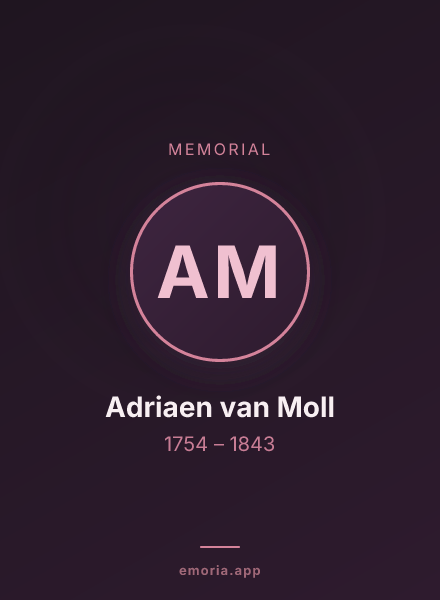Memorial portrait of Adriaen van Moll