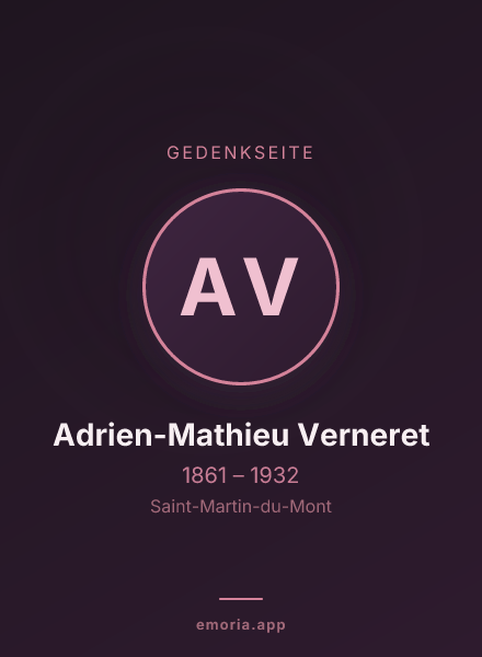Gedenkportrait von Adrien-Mathieu Verneret