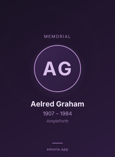 Memorial portrait of Aelred Graham