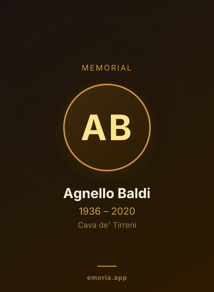 Memorial portrait of Agnello Baldi