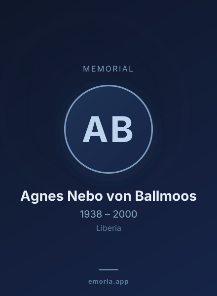 Memorial portrait of Agnes Nebo von Ballmoos