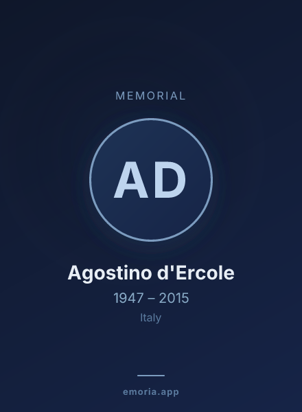 Memorial portrait of Agostino d'Ercole