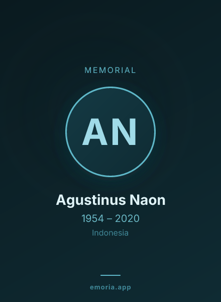 Memorial portrait of Agustinus Naon