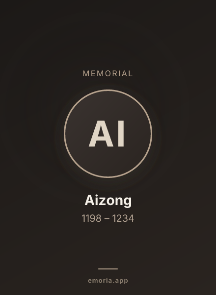 Memorial portrait of Aizong