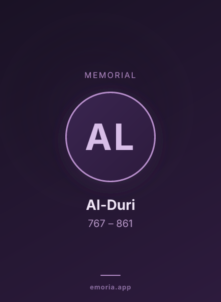 Memorial portrait of Al-Duri