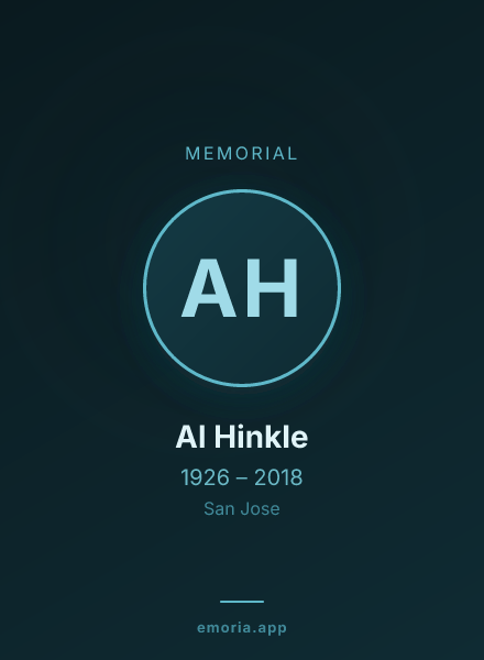 Memorial portrait of Al Hinkle