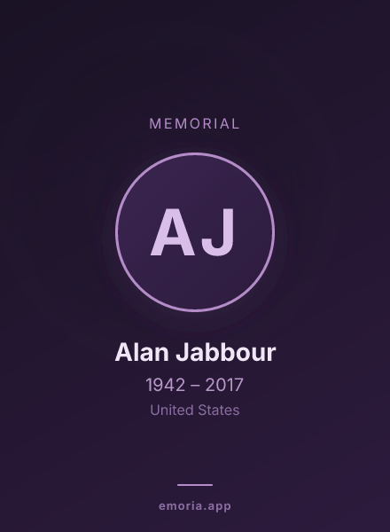 Memorial portrait of Alan Jabbour