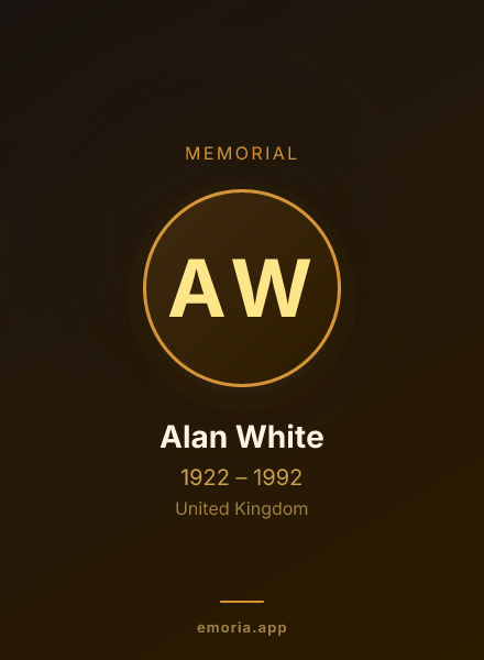 Memorial portrait of Alan White