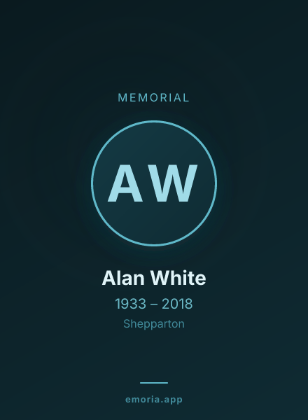Memorial portrait of Alan White