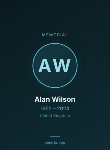 Memorial portrait of Alan Wilson