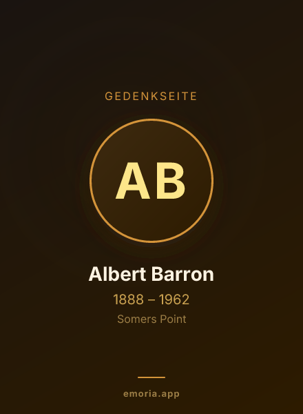 Gedenkportrait von Albert Barron