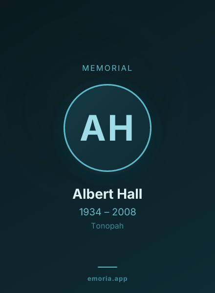 Memorial portrait of Albert Hall