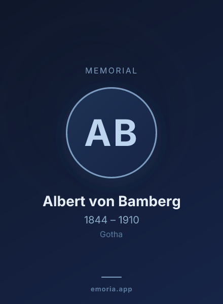 Memorial portrait of Albert von Bamberg